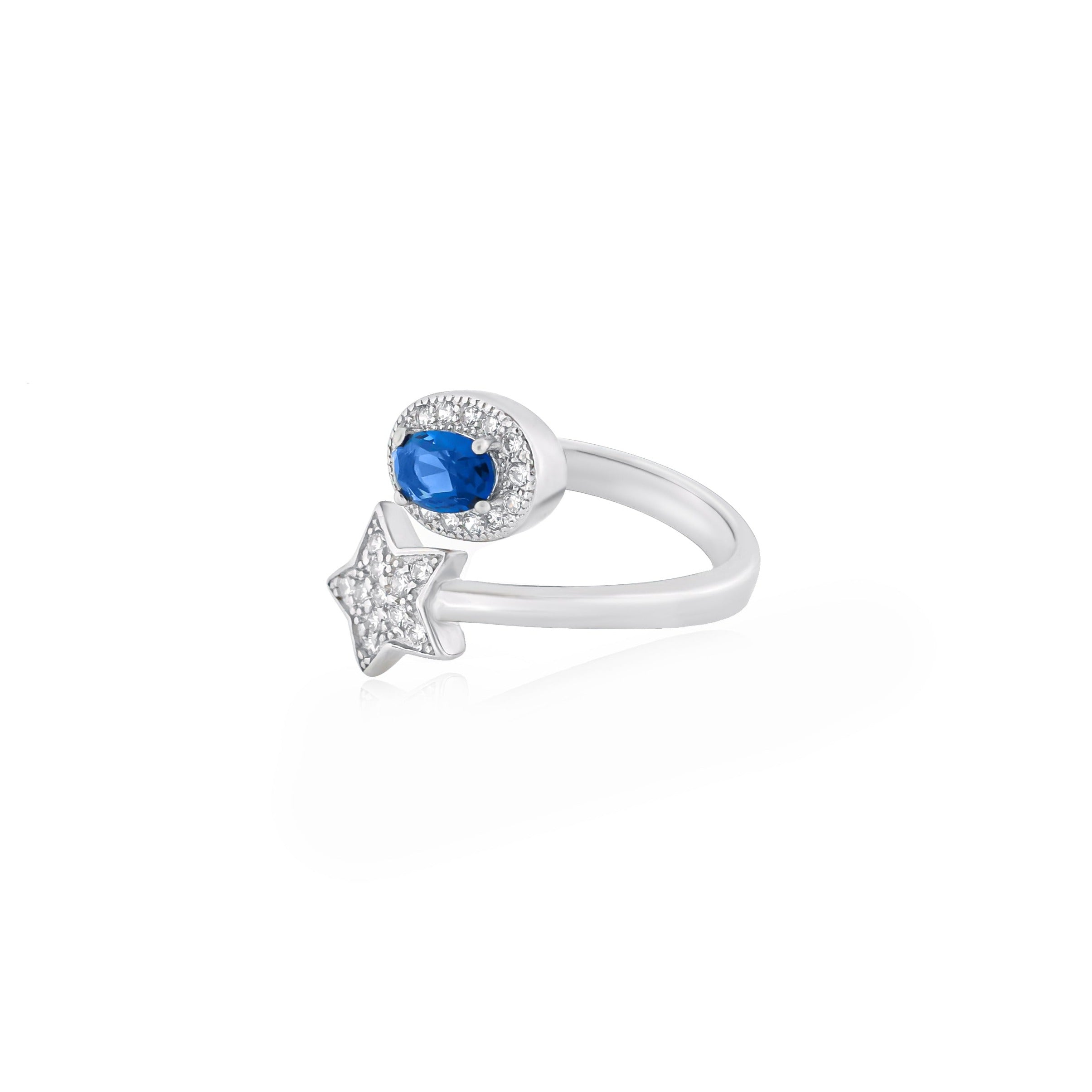 Starry Sapphire Ring