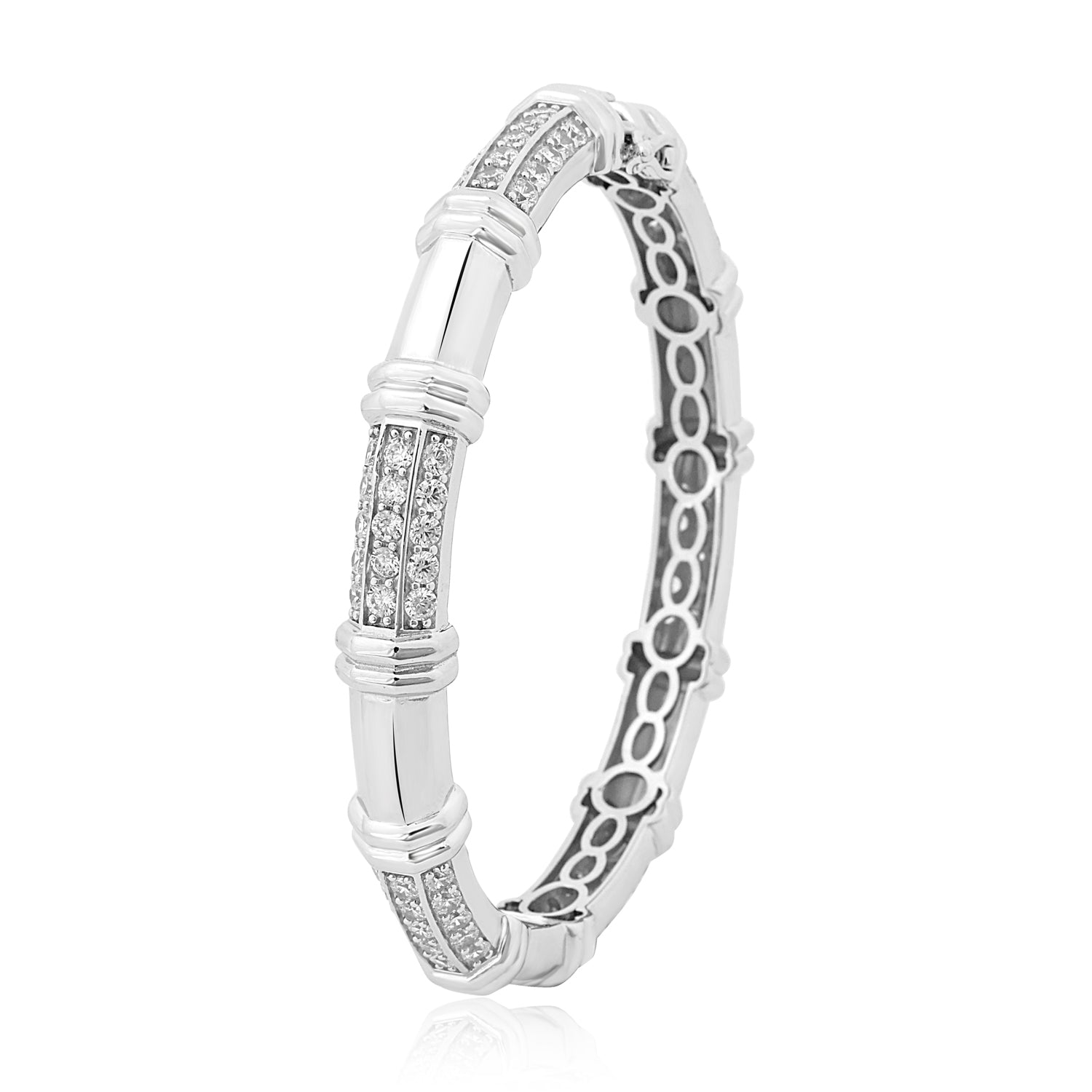 Silver Warrior Kada Bracelet