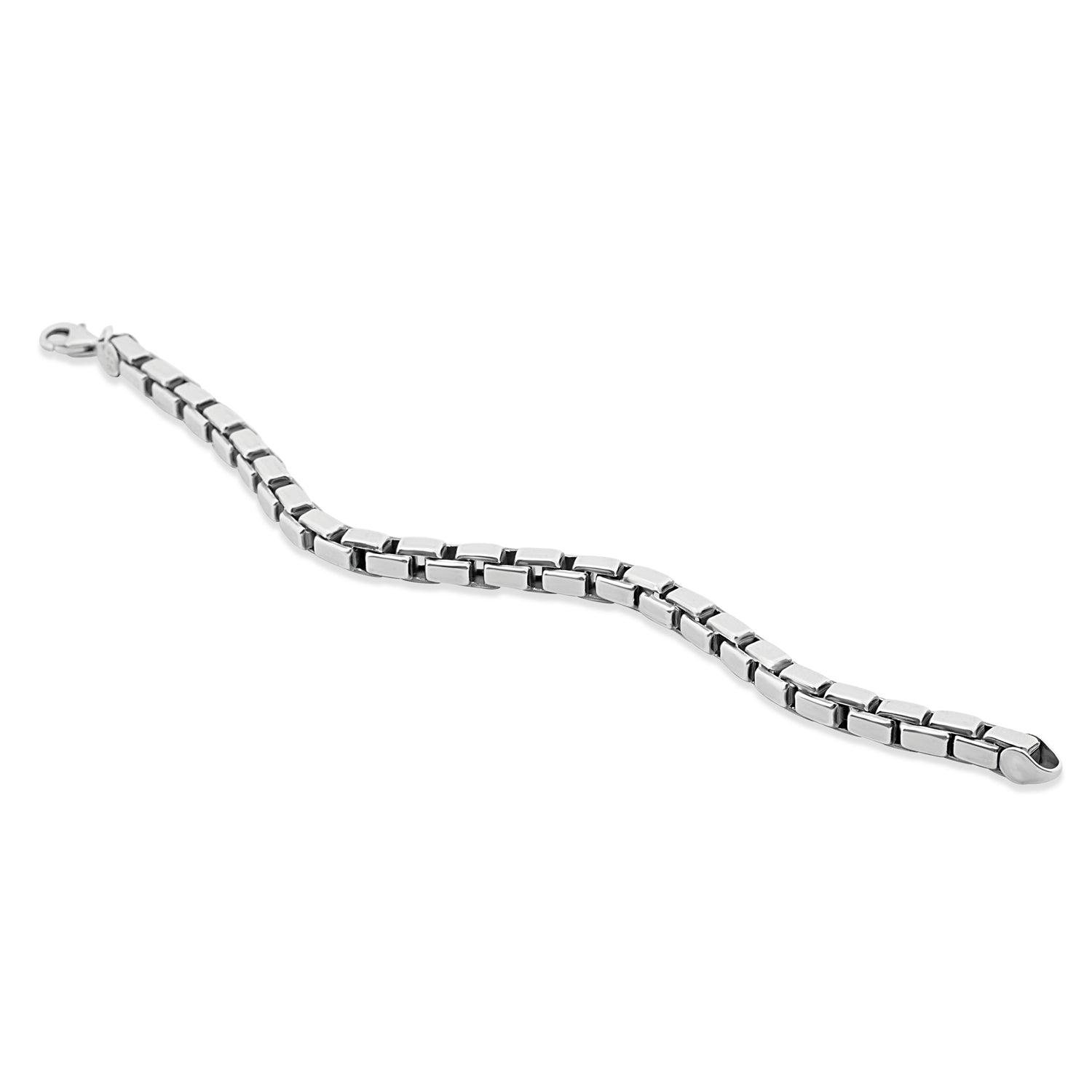 Silver Streamline Men's Bracelet