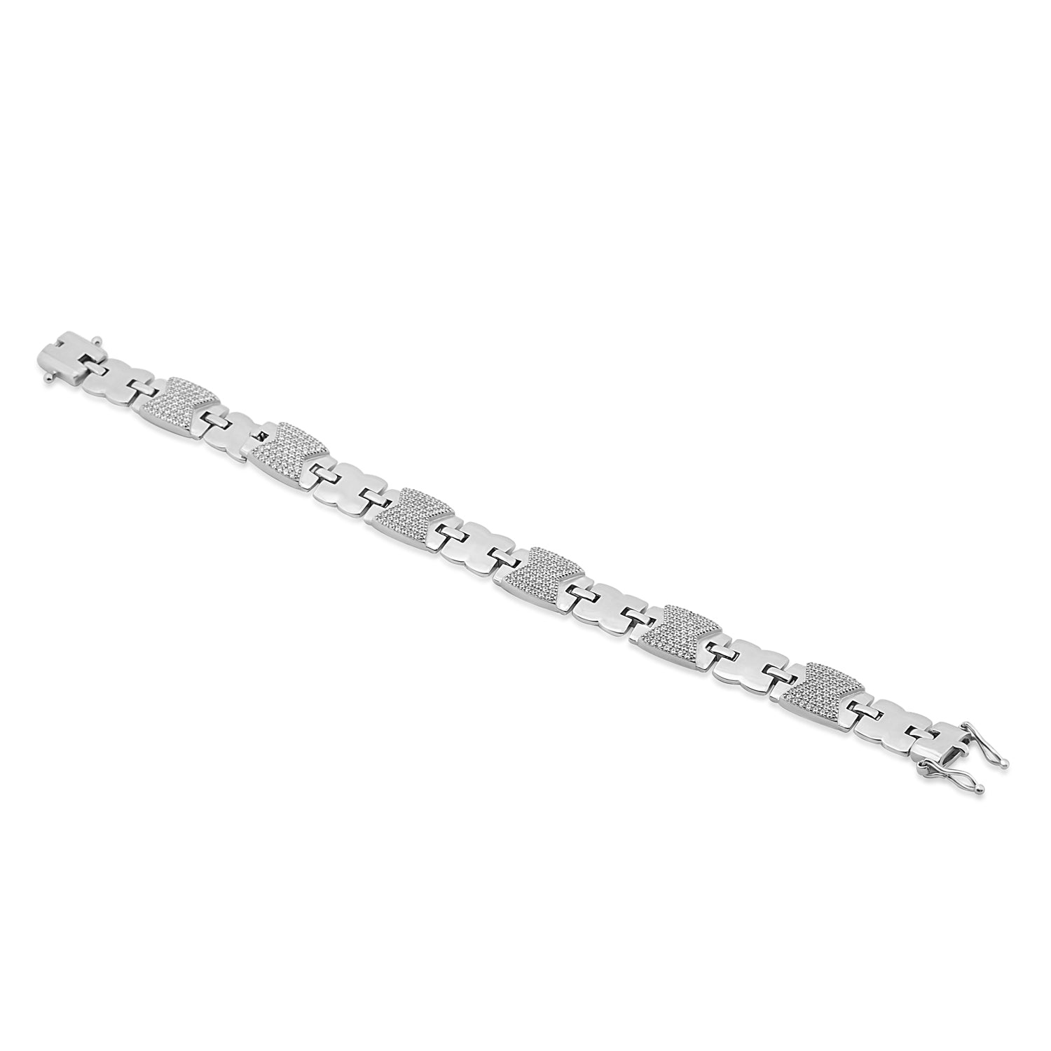 Silver Shield Men's Bracelet