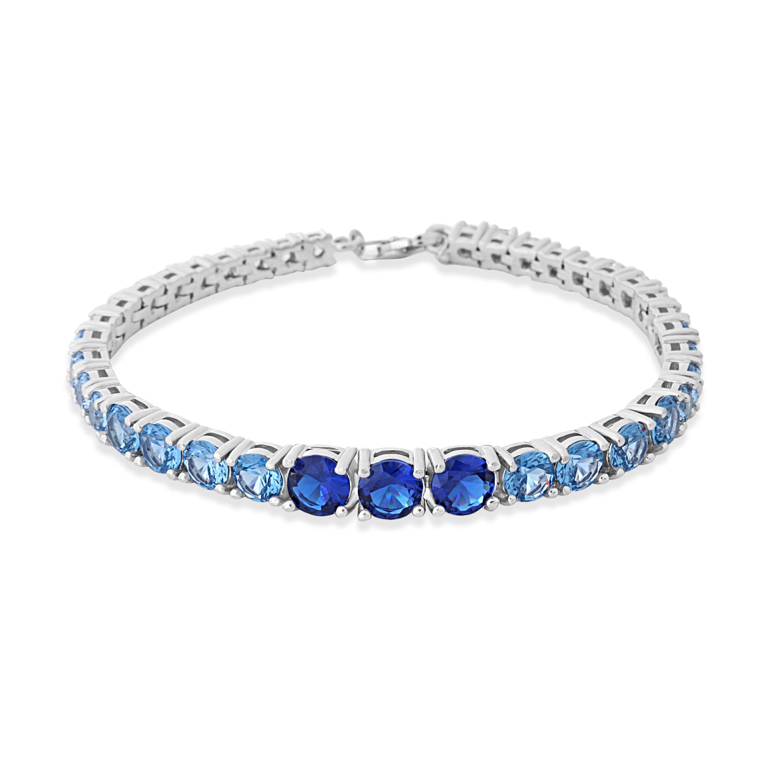 Azure Cascade Bracelet