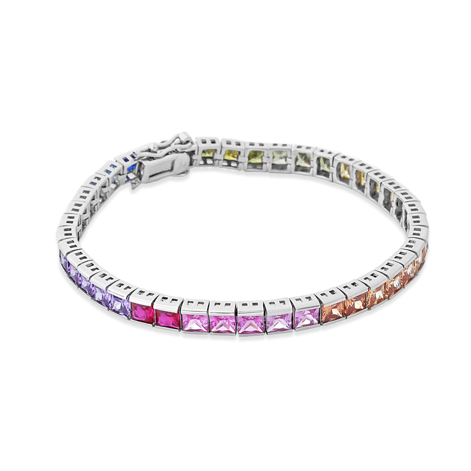 Rainbow Elegance Bracelet (SQUARE)