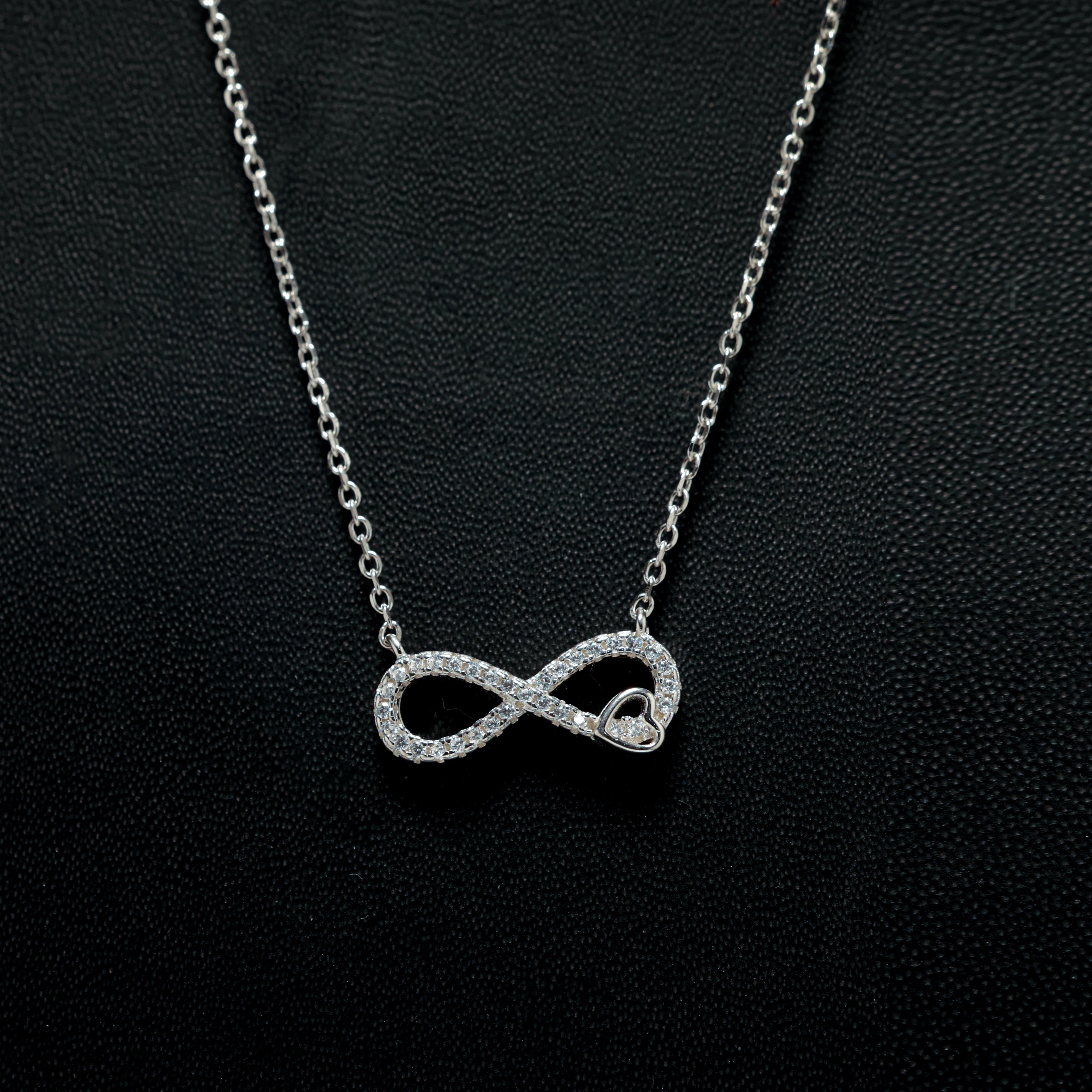 Infinity Silver Necklace