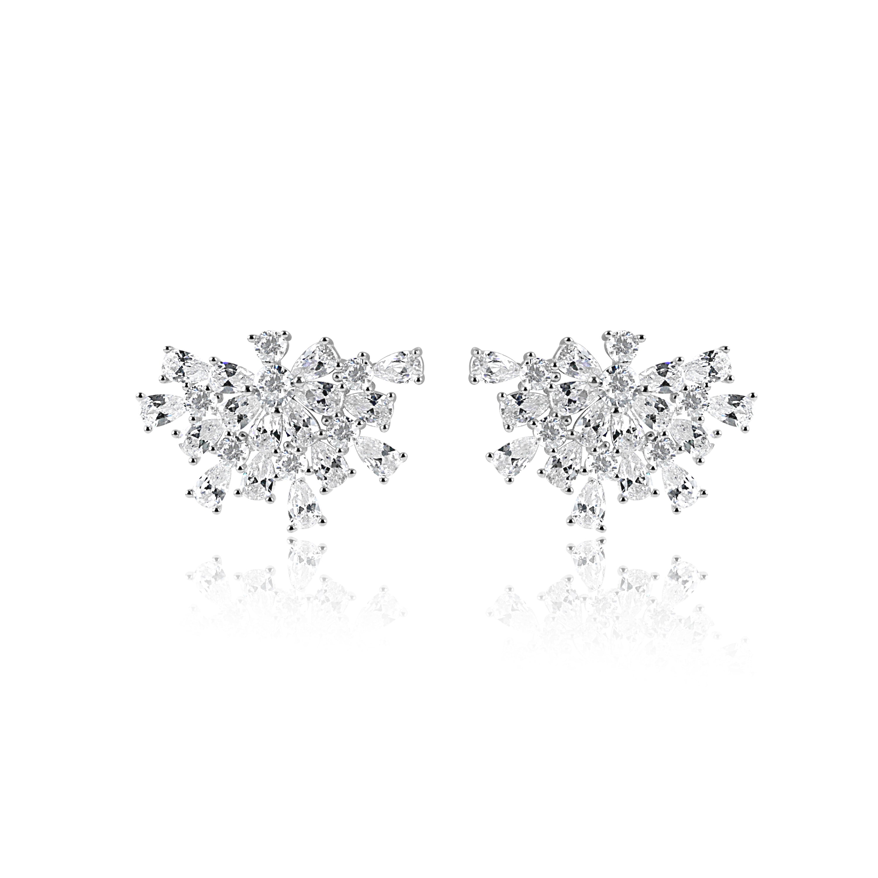 Cosmic Chaos Diamond Earrings