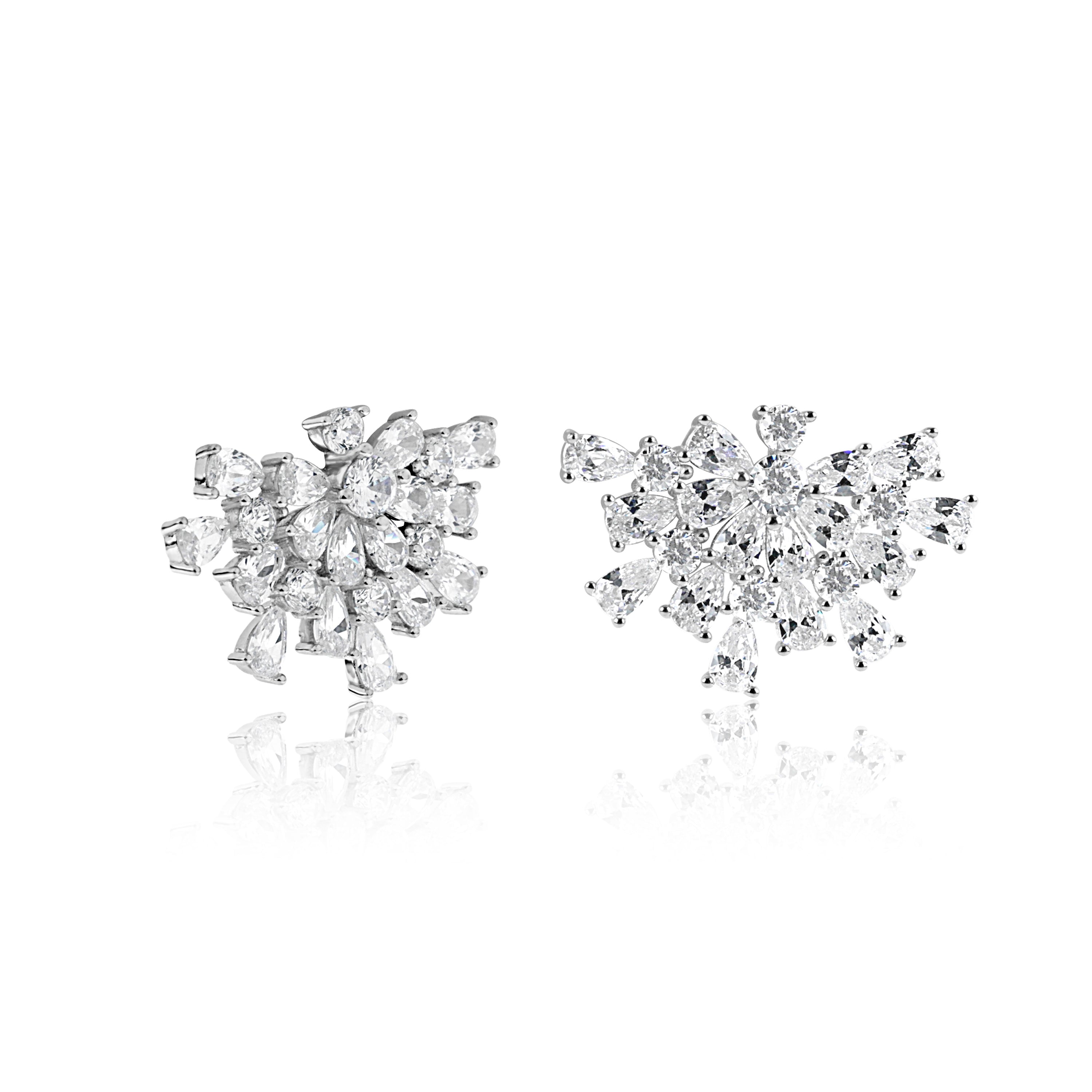 Cosmic Chaos Diamond Earrings