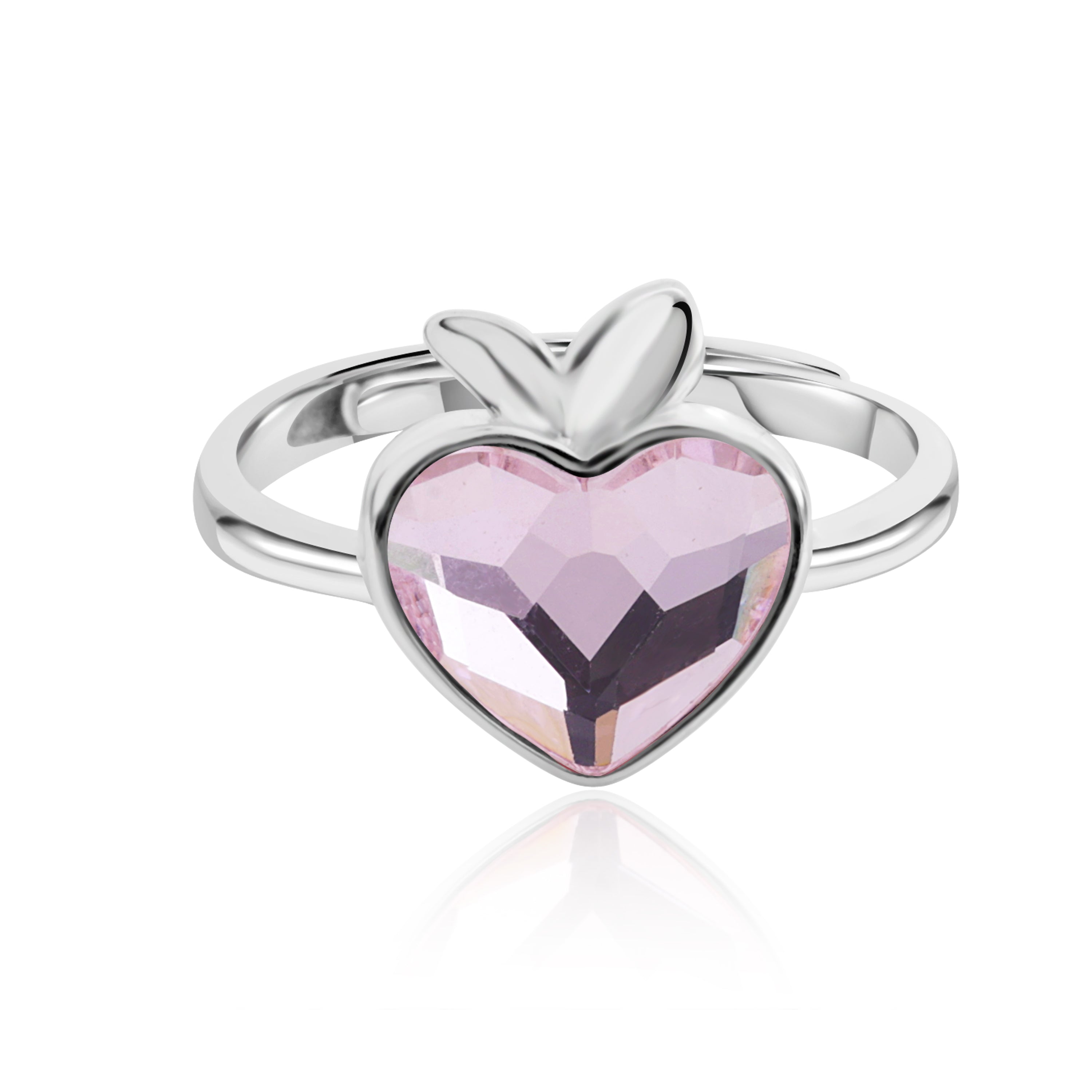 Love Apple Silver Ring