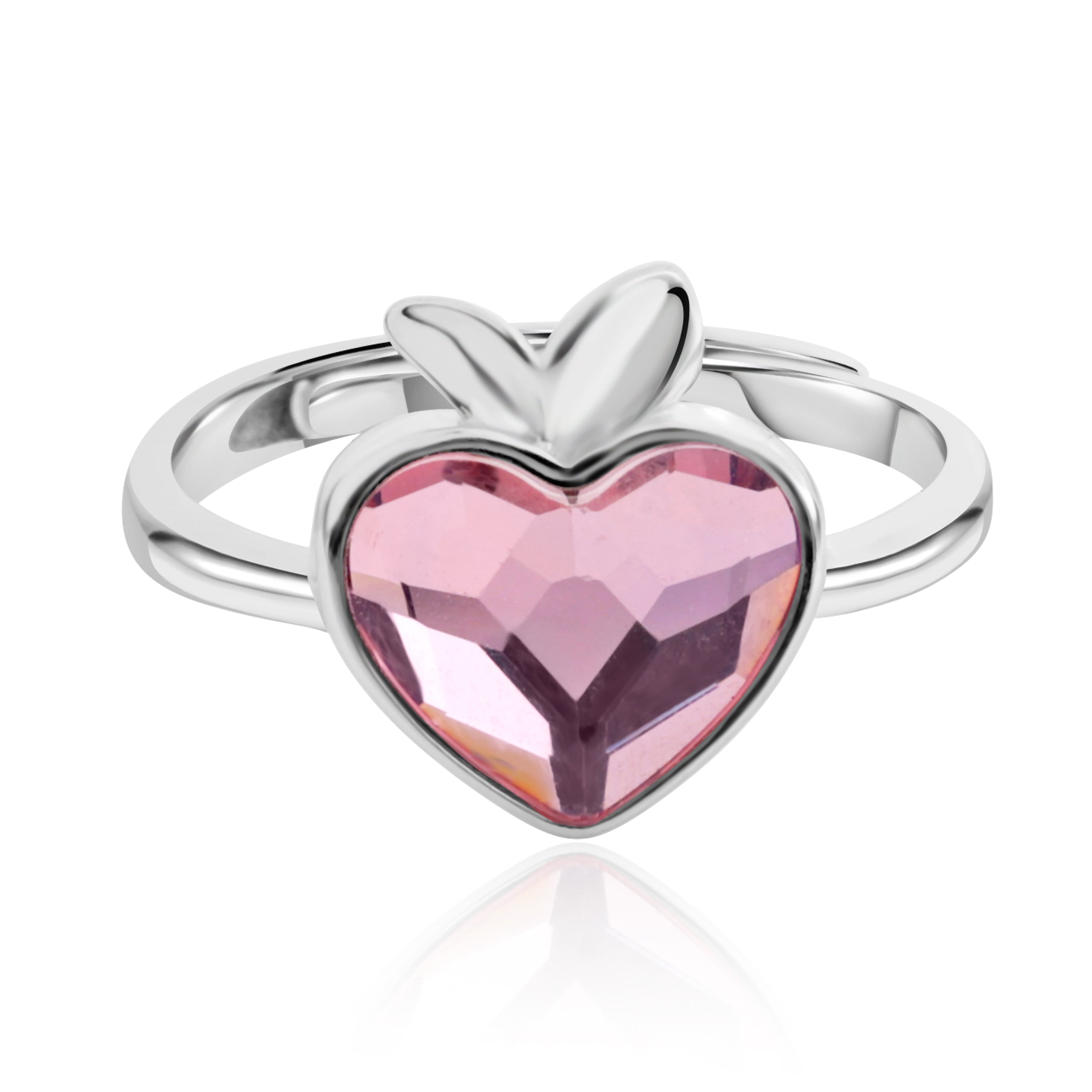 Love Apple Silver Ring