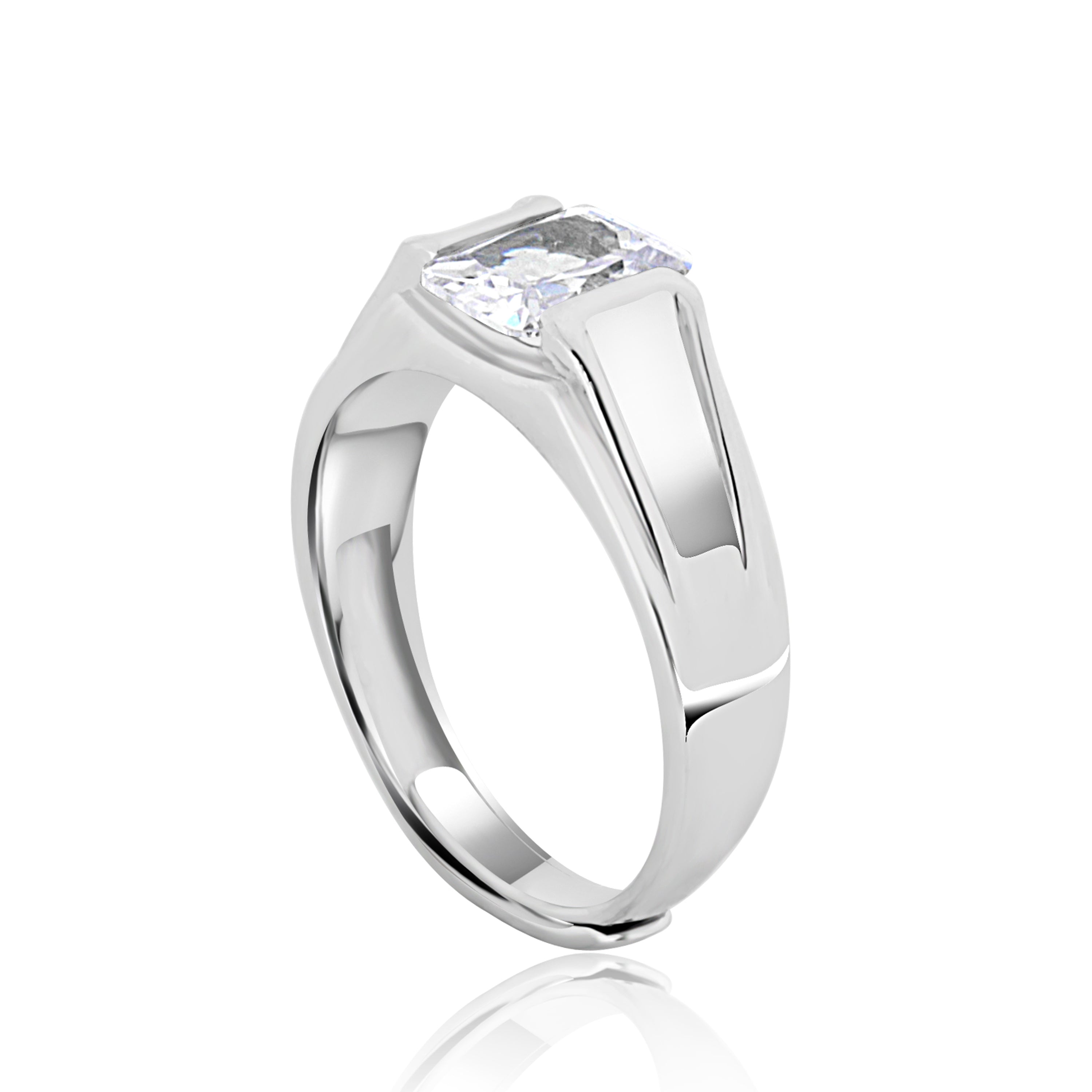 Silver Sentinel Men's Ring