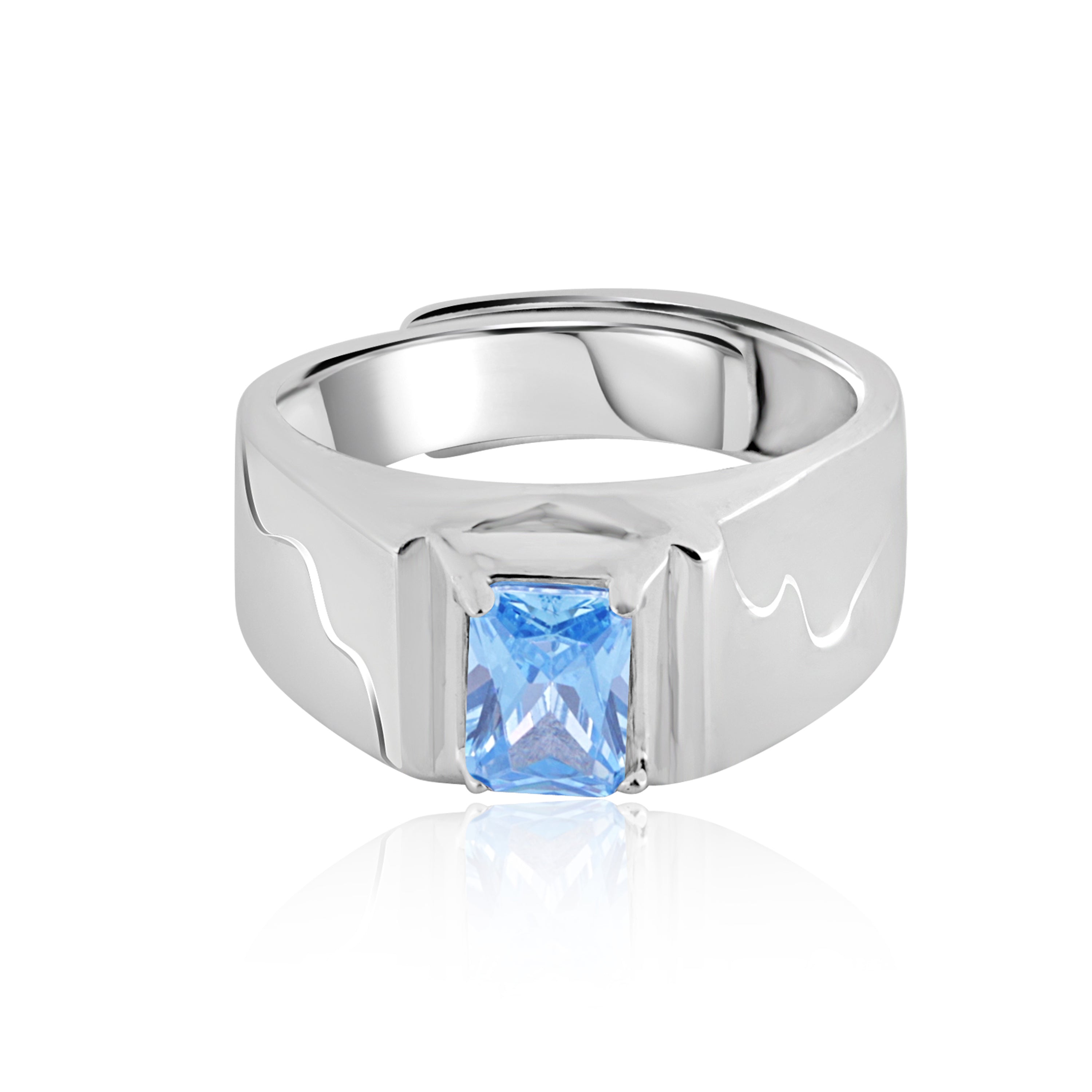 Sterling Guardian Men's Ring