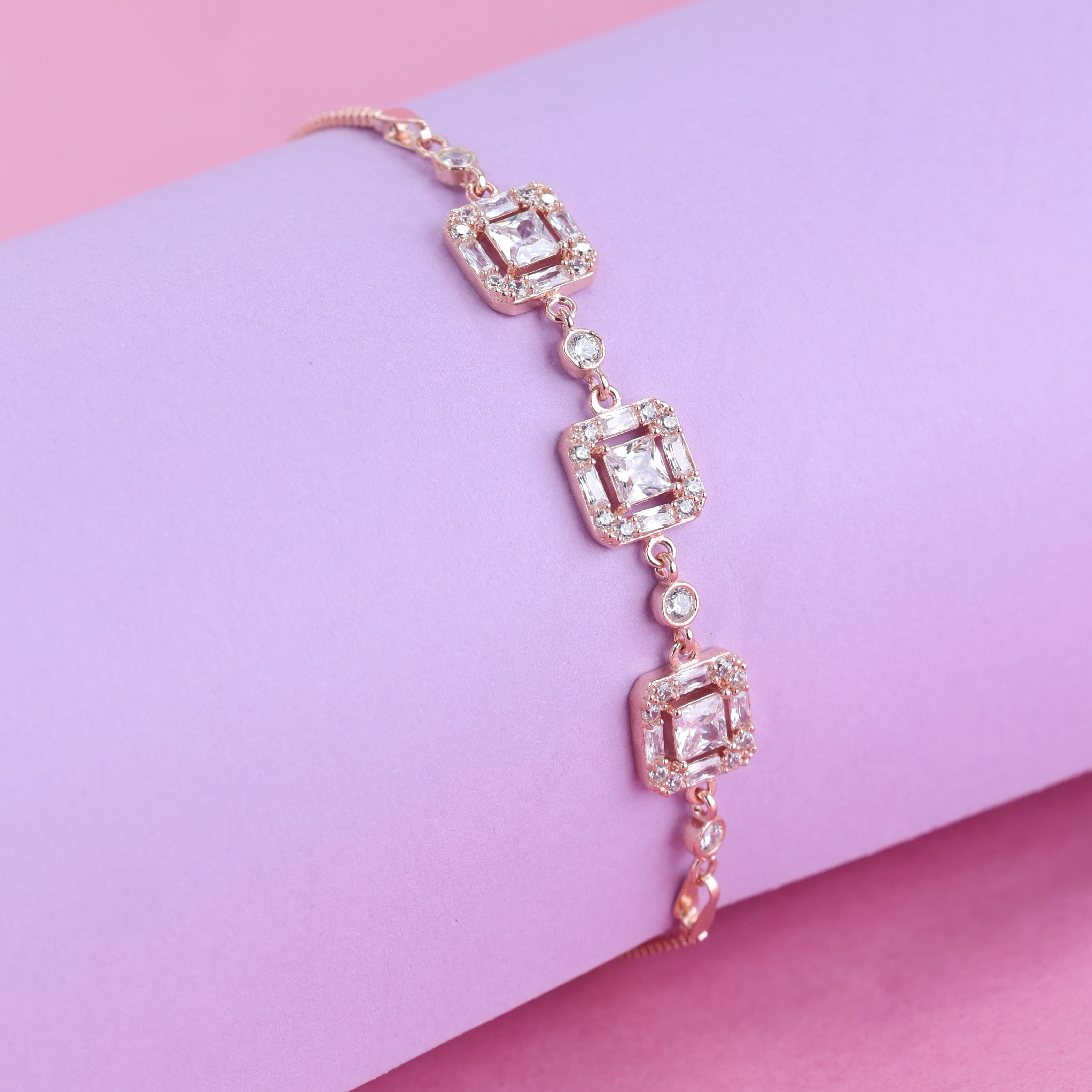 Rosegold Ethereal Elegance Bracelet