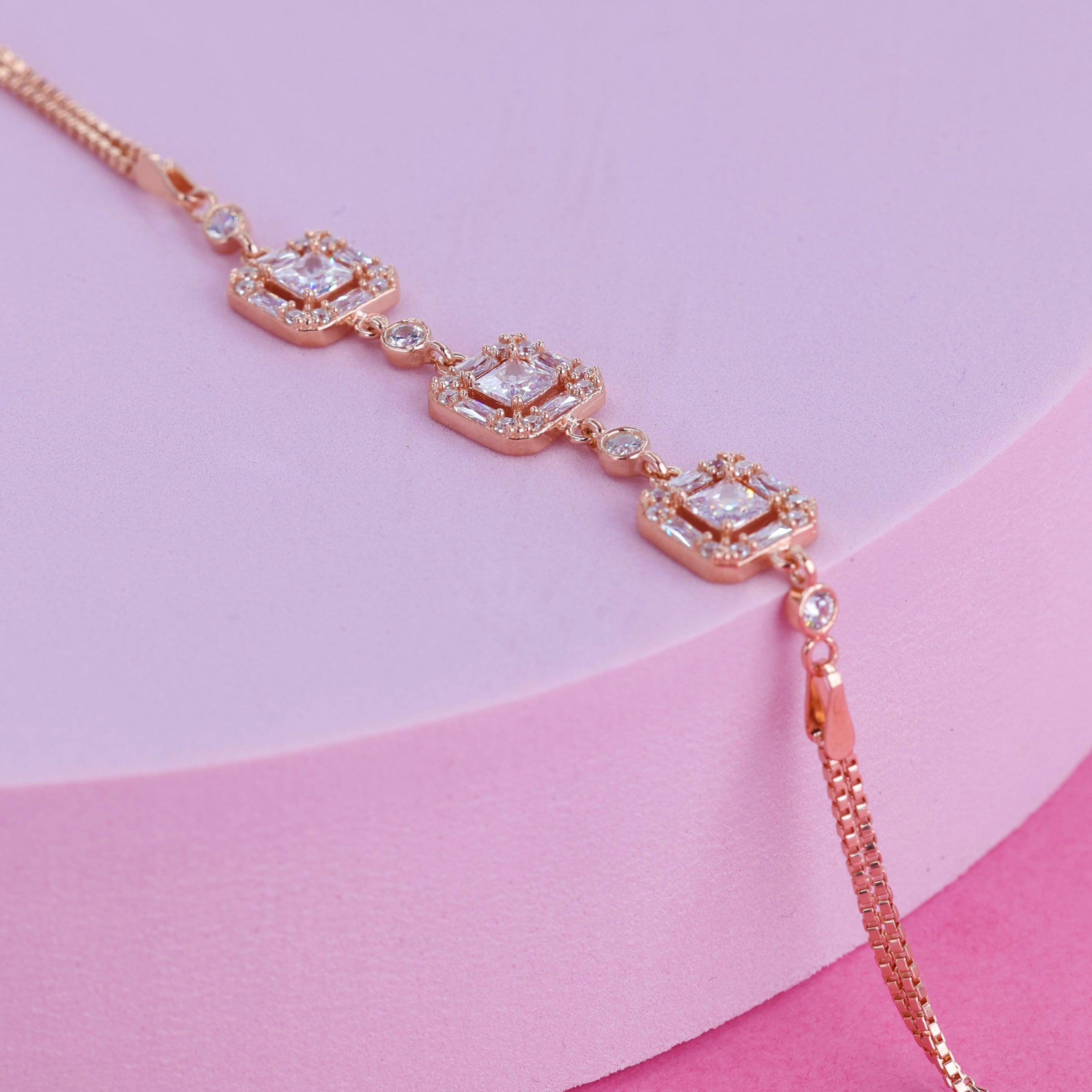 Rosegold Ethereal Elegance Bracelet