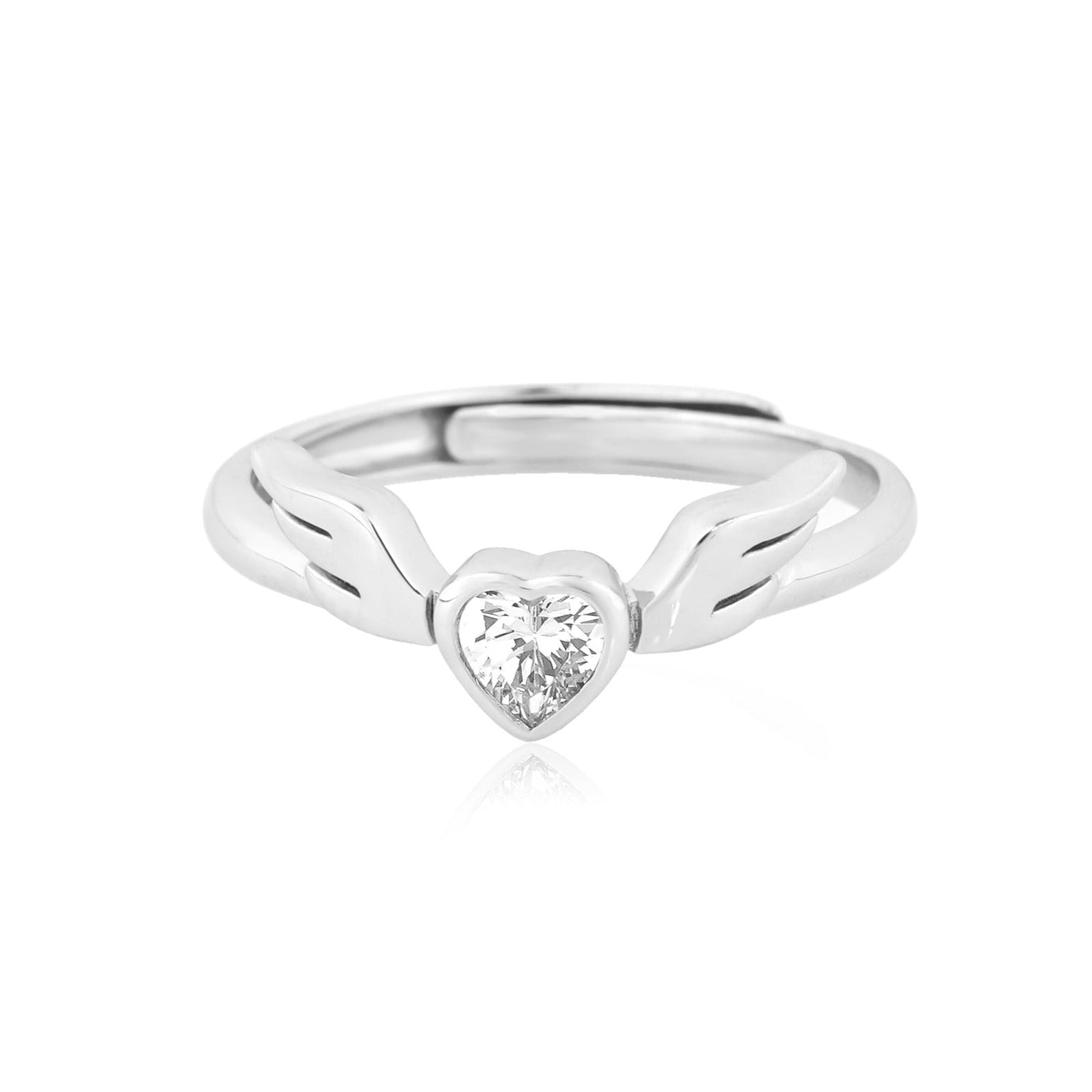 Angelic Heart Diamond Ring