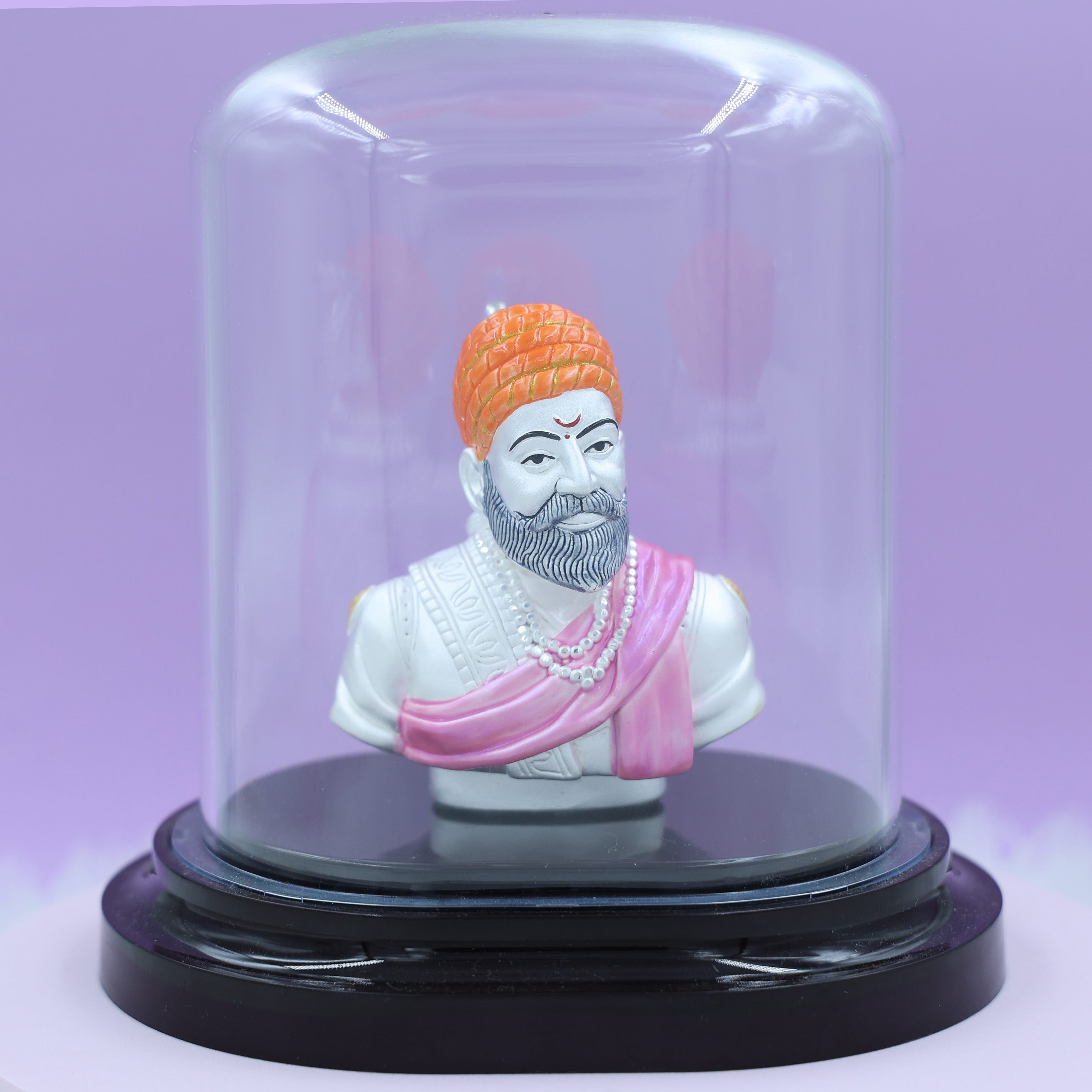 Chhatrapati Shivaji Maharaj Murti 999 Silver